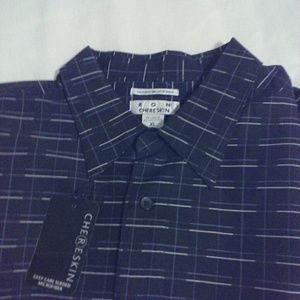 🌺 NWT Mens Chereskin Sueded Microfiber Dress Shirt